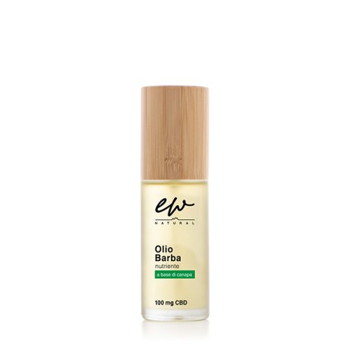 Olio Barba a base di canapa e CBD - EW Natural