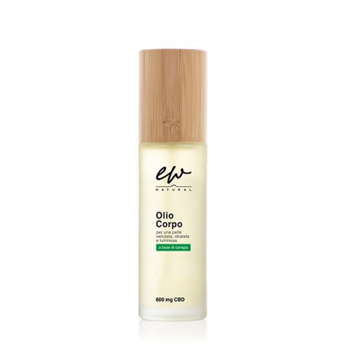 Olio Corpo a base di canapa e CBD - EW Natural